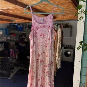 Magnolia Pearl Floral Pink tank Dress